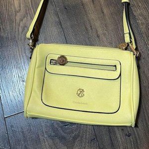 Christina Lacroix Yellow Purse. NWOT